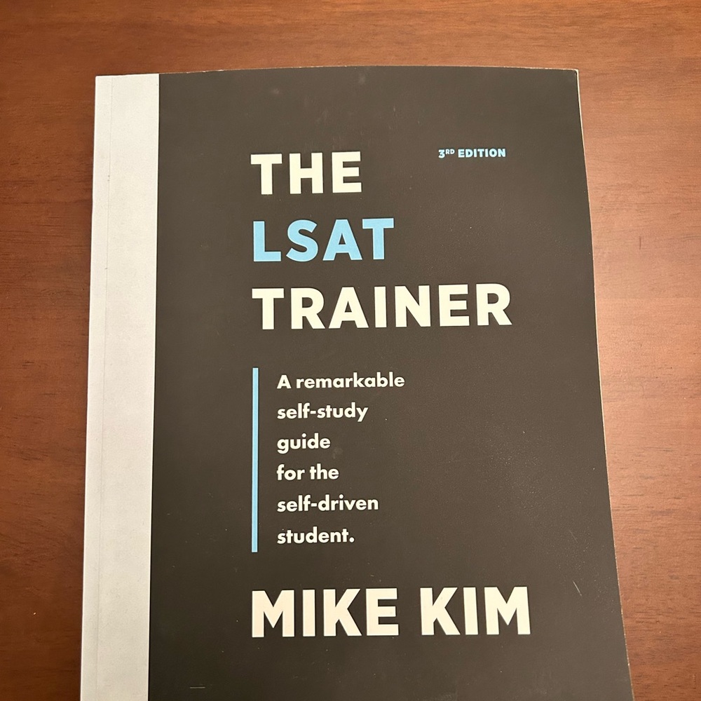 The LSAT Trainer 3rd Edition Prep Book
